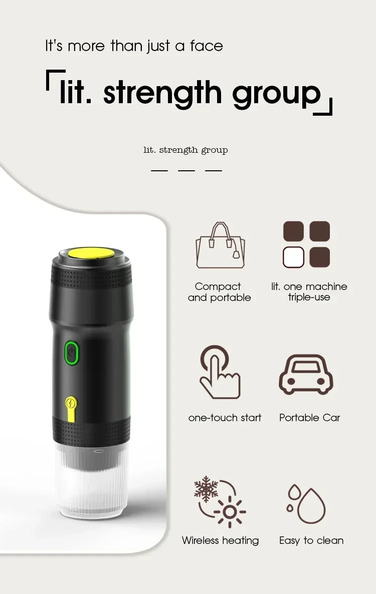 Electric Portable Coffee Machine