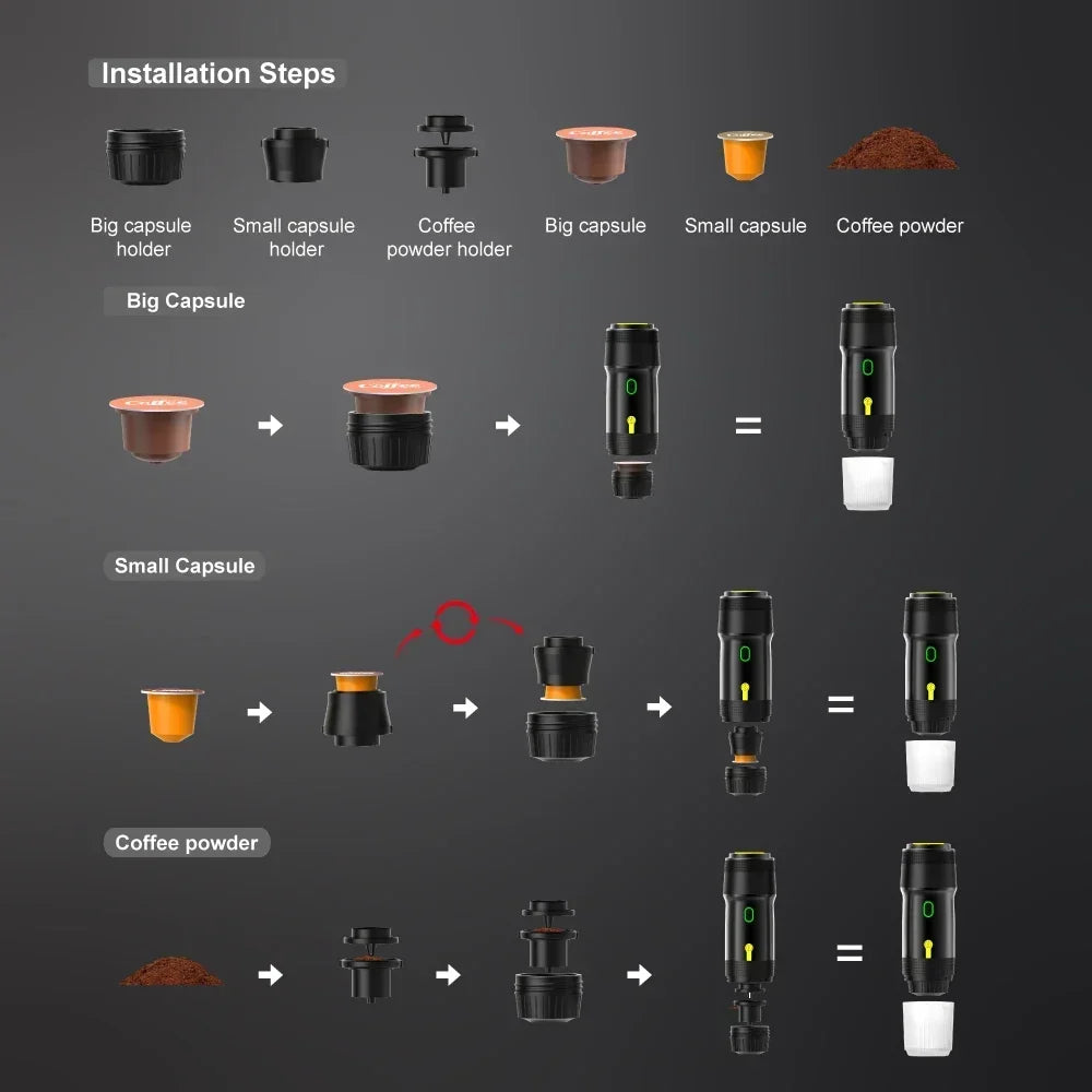 Electric Portable Coffee Machine