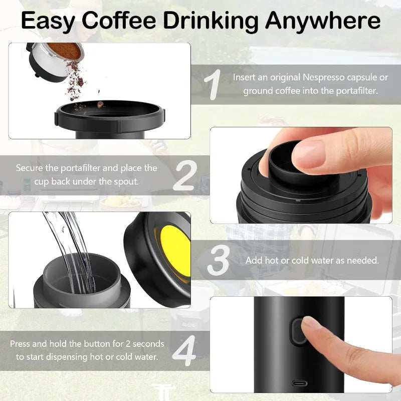 Portable Electric Espresso Machine