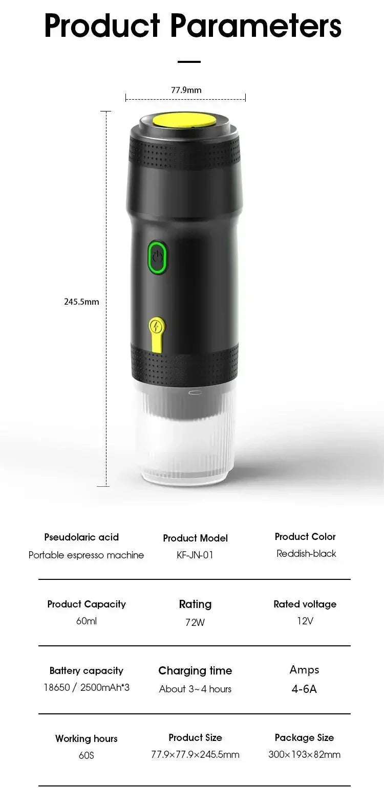 Electric Portable Coffee Machine