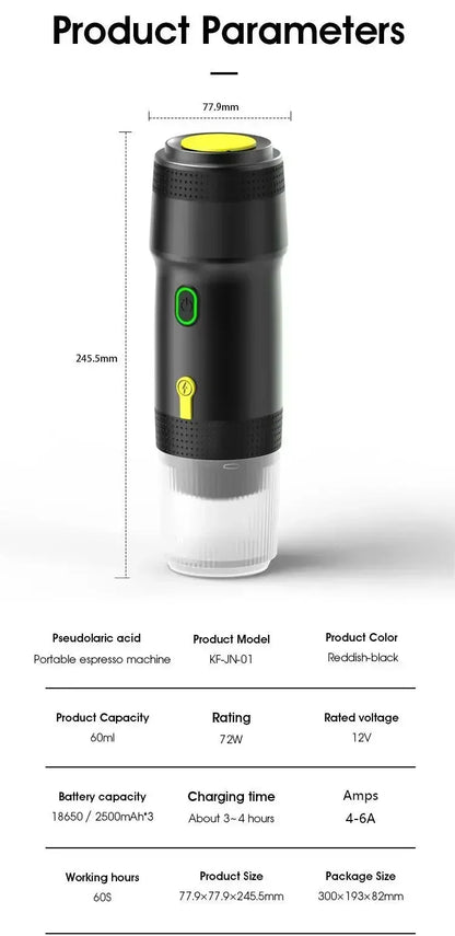 Electric Portable Coffee Machine