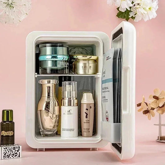 12V 220V 42W 4L Household Car Refrigerator Dual-use Small Multi-function Refrigerator USB Beauty Refrigerator