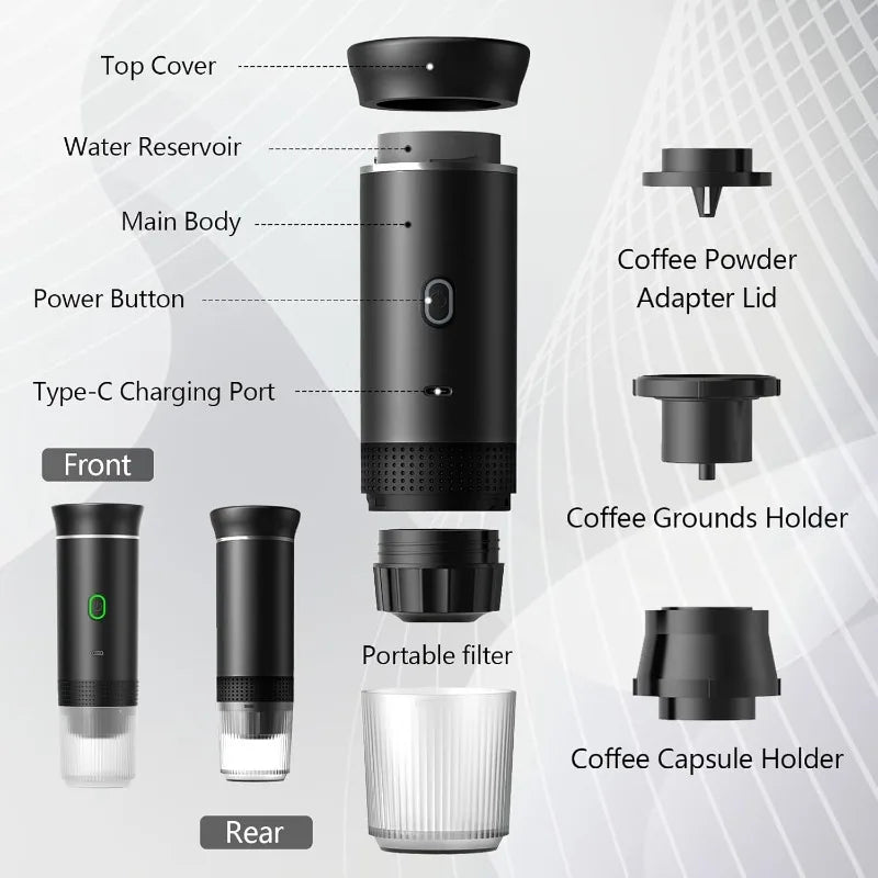 Portable Electric Espresso Machine