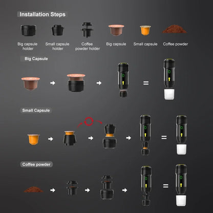 Electric Portable Coffee Machine